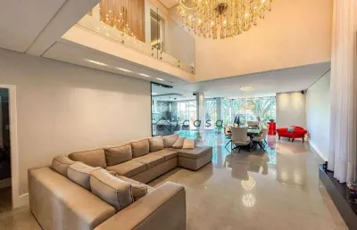 Sobrado com 4 dormitórios à venda, 369 m² por r$ 4.500.000,00 - urbanova - são josé dos campos/sp
