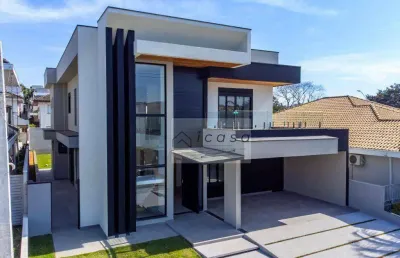 Sobrado com 4 dormitórios à venda, 367 m² por r$ 3.550.000,00 - condomínio altos da serra v - são josé dos campos/sp