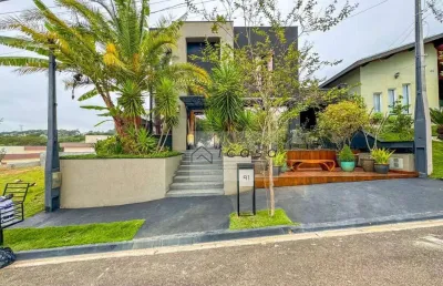Sobrado com 2 dormitórios à venda, 262 m² por r$ 3.000.000,00 - condomínio terras do vale - caçapava/sp