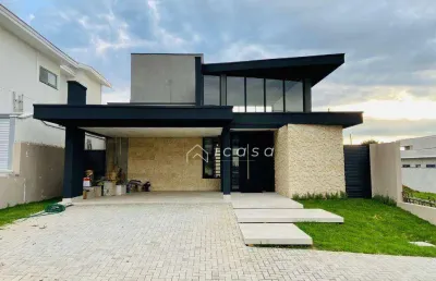 Sobrado com 3 dormitórios para alugar, 184 m² por r$ 8.115,00/mês - condomínio terras do vale - caçapava/sp