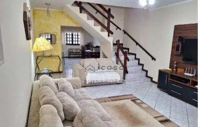 Sobrado com 3 dormitórios à venda, 214 m² por r$ 798.000,00 - jardim altos de santana ii - jacareí/sp