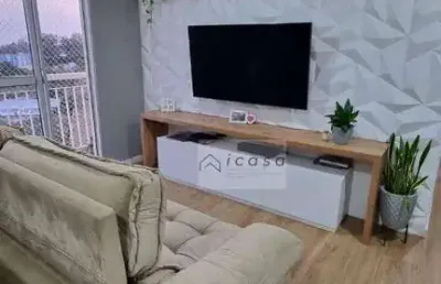 Apartamento com 2 dormitórios à venda, 50 m² por r$ 373.000,00 - parque residencial flamboyant - são josé dos campos/sp