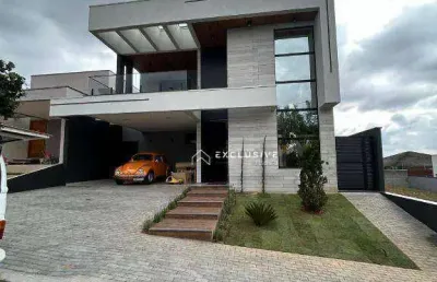 Sobrado com 3 dormitórios à venda, 250 m² por r$ 1.450.000,00 - condomínio terras do vale - caçapava/sp