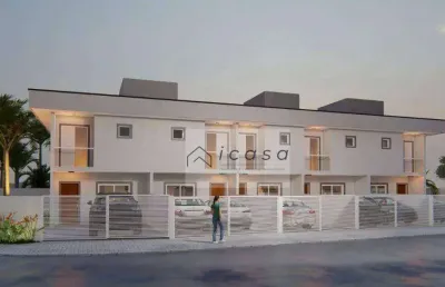 Sobrado com 2 dormitórios à venda, 70 m² por r$ 440.000,00 - massaguaçu - caraguatatuba/sp