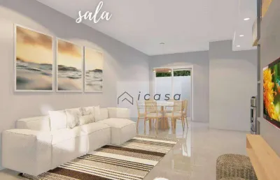 Sobrado com 2 dormitórios à venda, 80 m² por r$ 399.000,00 - massaguaçu - caraguatatuba/sp