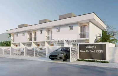 Sobrado com 2 dormitórios à venda, 70 m² por r$ 369.000,00 - massaguaçu - caraguatatuba/sp