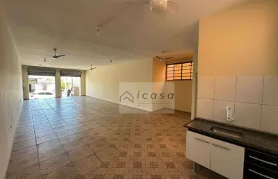 Salão para alugar, 100 m² por r$ 1.883,75/mês - parque residencial nova caçapava - caçapava/sp