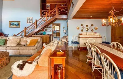 Cobertura com 3 dormitórios, 315 m² - venda por r$ 2.500.000,00 ou aluguel por r$ 20.033,00/mês - vila inglesa - campos do jordão/sp