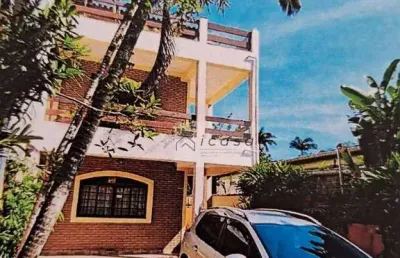 Sobrado com 4 dormitórios à venda, 180 m² por r$ 1.490.000,00 - lagoinha - ubatuba/sp
