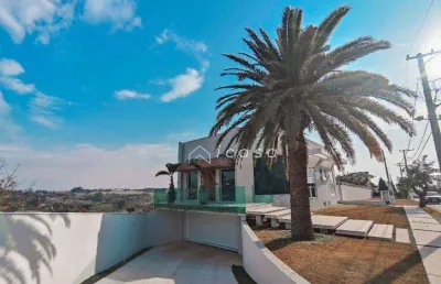 Sobrado com 4 dormitórios, 347 m² - venda por r$ 3.900.000,00 ou aluguel por r$ 29.700,00/mês - residencial santa helena - caçapava/sp