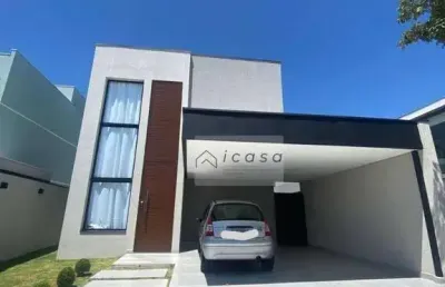Sobrado com 4 dormitórios à venda, 200 m² por r$ 2.107.000,00 - condomínio floradas do paratey - são josé dos campos/sp