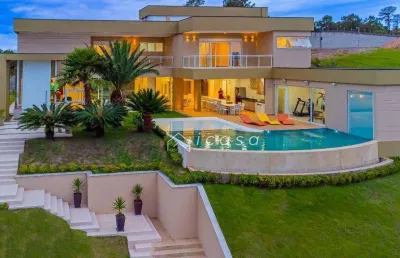 Sobrado com 5 dormitórios, 1150 m² - venda por r$ 8.480.000,00 ou aluguel por r$ 40.733,33/mês - altos da quinta reserva - são josé dos campos/sp