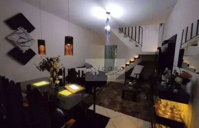 Sobrado com 2 dormitórios à venda, 93 m² por r$ 240.000,00 - parque residencial santo andré - caçapava/sp