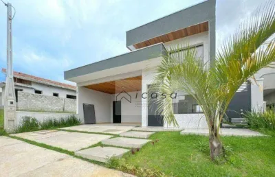 Casa com 3 dormitórios à venda, 135 m² por r$ 954.000,00 - condominio residencial malibu - caçapava/sp
