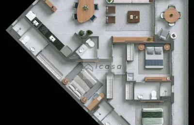 Apartamento com 3 dormitórios à venda, 117 m² por r$ 3.016.000 - itaguá - ubatuba/sp