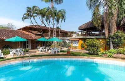 Pousada com 21 dormitórios à venda, 1380 m² por r$ 8.000.000,00 - itaguá - ubatuba/sp