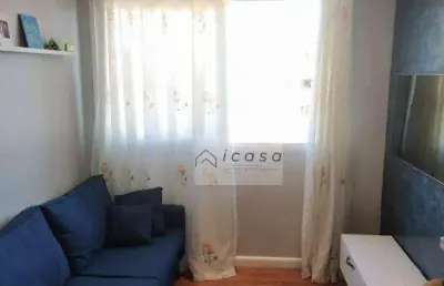 Apartamento com 2 dormitórios à venda, 48 m² por r$ 375.000,00 - jardim satélite - são josé dos campos/sp
