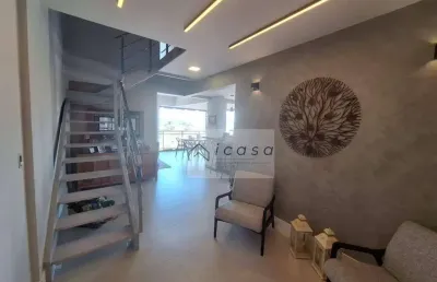Apartamento duplex com 3 dormitórios à venda, 124 m² por r$ 780.000,00 - vila jaboticabeira - taubaté/sp