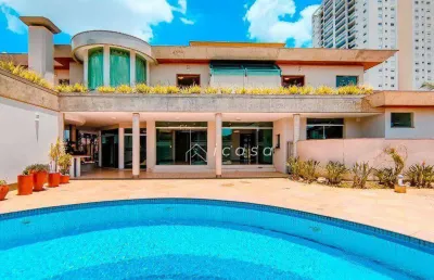 Sobrado com 4 dormitórios, 600 m² - venda por r$ 9.000.000,00 ou aluguel por r$ 26.800,00/mês - jardim aquarius - são josé dos campos/sp