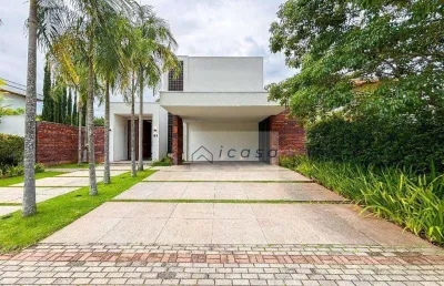 Sobrado com 4 dormitórios à venda, 520 m² por r$ 9.560.000,00 - condomínio loteamento reserva das figueiras - são josé dos campos/sp