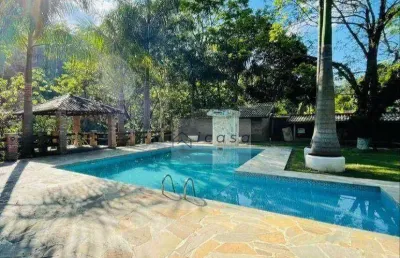 Chácara com 4 dormitórios à venda, 2500 m² por r$ 1.500.000,00 - angola - santa branca/sp