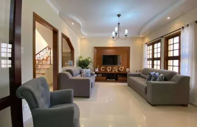 Sobrado com 3 dormitórios, 283 m² - venda por r$ 925.000,00 ou aluguel por r$ 4.400,00/mês - jardim são josé - caçapava/sp