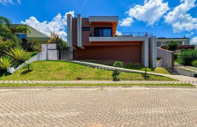 Sobrado com 4 dormitórios à venda, 422 m² por r$ 5.180.000,00 - condomínio reserva do paratehy - são josé dos campos/sp
