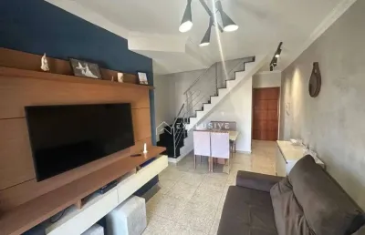Cobertura com 3 dormitórios à venda, 146 m² por r$ 660.000,00 - vila maria - são josé dos campos/sp