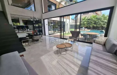Sobrado com 4 dormitórios à venda, 400 m² por r$ 5.350.000,00 - jardim aquarius - são josé dos campos/sp