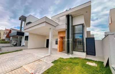 Casa com 3 dormitórios, 130 m² - venda por r$ 780.000,00 ou aluguel por r$ 5.701,67/mês - condomínio reserva do vale - caçapava/sp