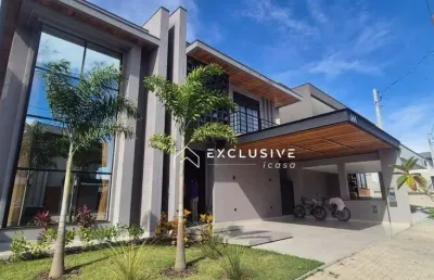 Sobrado com 3 dormitórios à venda, 273 m² por r$ 2.128.000,00 - reserva aruana - são josé dos campos/sp