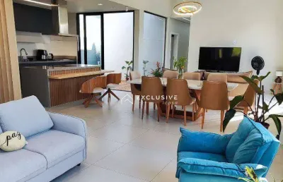 Casa com 3 dormitórios para alugar, 169 m² por r$ 6.675,00/mês - condomínio bella vittá caminho da mata - caçapava/sp