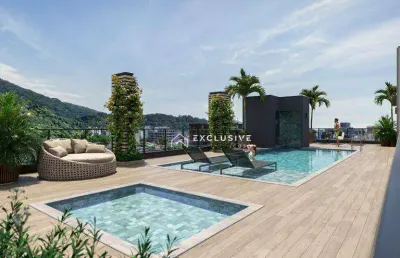 Apartamento com 1 dormitório à venda, 39 m² por r$ 363.000,00 - toninhas	 - ubatuba/sp