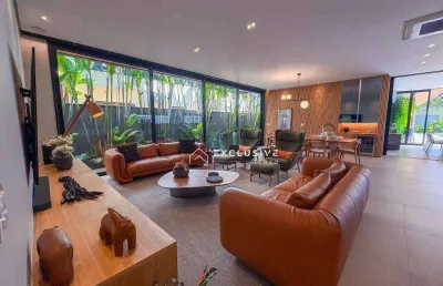 Casa com 4 dormitórios à venda, 400 m² por r$ 5.800.000,00 - condomínio loteamento reserva das figueiras - são josé dos campos/sp