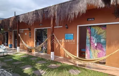 Pousada com 4 dormitórios, 300 m² - venda por r$ 960.000,00 ou aluguel por r$ 8.515,00/mês - taquaral - ubatuba/sp