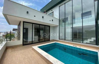 Sobrado com 4 dormitórios à venda, 450 m² por r$ 3.800.000,00 - condomínio residencial jaguary - são josé dos campos/sp
