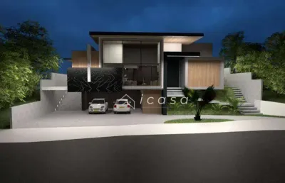 Casa com 4 dormitórios à venda, 480 m² por r$ 5.500.000,00 - urbanova - são josé dos campos/sp