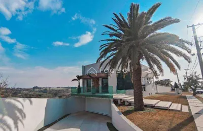 Sobrado com 4 dormitórios, 347 m² - venda por r$ 3.900.000,00 ou aluguel por r$ 29.700,00/mês - residencial santa helena - caçapava/sp