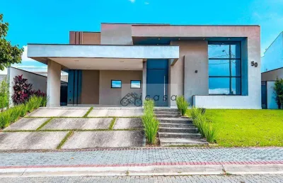 Casa com 3 dormitórios à venda, 245 m² por r$ 1.650.000,00 - condomínio residencial ecopark bourbon - caçapava/sp
