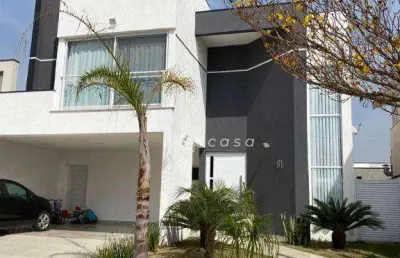 Sobrado com 4 dormitórios à venda, 220 m² por r$ 1.400.000,00 - condomínio terras do vale - caçapava/sp