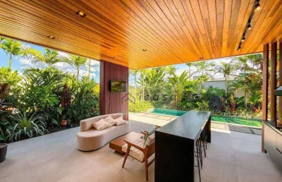 Casa com 3 dormitórios à venda, 257 m² por r$ 2.800.000,00 - condomínio residencial ecopark bourbon - caçapava/sp