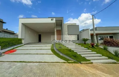 Casa com 3 dormitórios à venda, 179 m² por r$ 1.280.000,00 - condomínio santa mônica - caçapava/sp