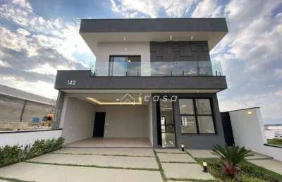 Sobrado com 3 dormitórios à venda, 180 m² por r$ 990.000,00 - condominio residencial malibu - caçapava/sp