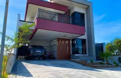Sobrado com 3 dormitórios à venda, 233 m² por r$ 1.590.000,00 - condomínio reserva do vale - caçapava/sp