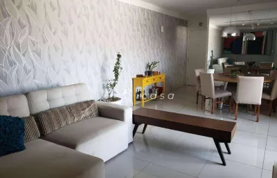 Apartamento com 3 dormitórios à venda, 110 m² por r$ 640.000,00 - edifício placere - taubaté/sp
