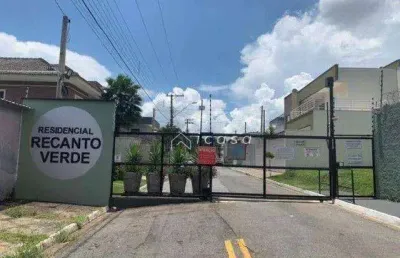 Terreno à venda, 250 m² por r$ 235.000 - condomínio recanto verde - taubaté/sp