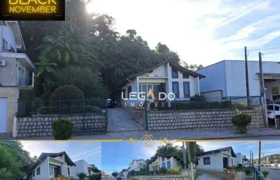 Casa/imóvel comercial averbada à venda, 104 m². terreno 858 m².  por r$ 850.000 - iririú - joinville/sc