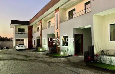 Casa com 3 dormitórios à venda, 119 m² por r$ 680.000,00 - bom retiro - joinville/sc