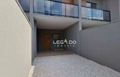 Casa com 3 dormitórios à venda, 100 m² por r$ 520.000,00 - guanabara - joinville/sc