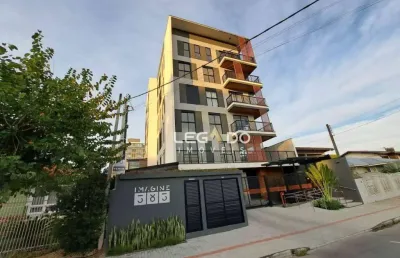 Apartamento novo 3 quartos (1 suíte + 2 dorm.) à venda, 66 m² por r$ 695.000 - santo antônio - joinville/sc